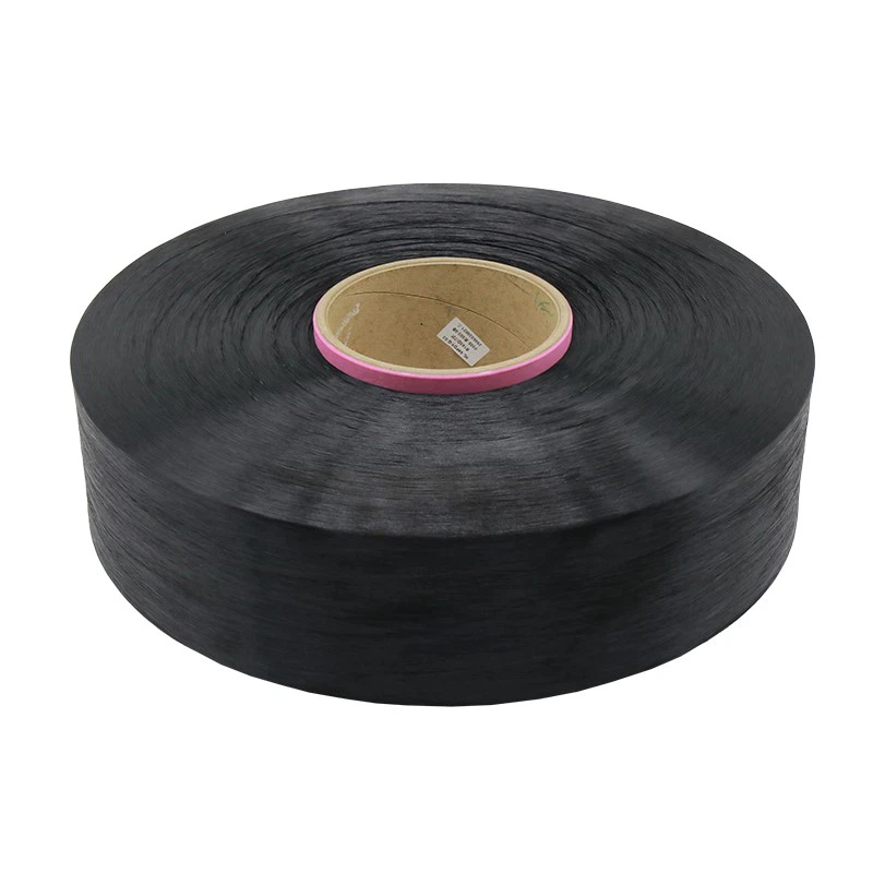 600D/96F black polyester filament yarn 600D/96F black polyester filament yarn
